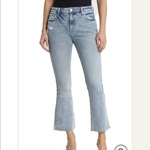 PISTOLA: LENNON HIGH RISE CROPPED BOOT DENIM - SIZE 27